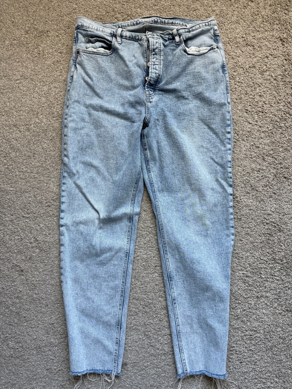 Old Navy Straight Button-Fly Jeans